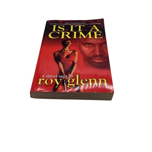 Is It A Crime A Street Saga By Roy Glenn 1999 Paperback Urban Books - Picture 9 of 15